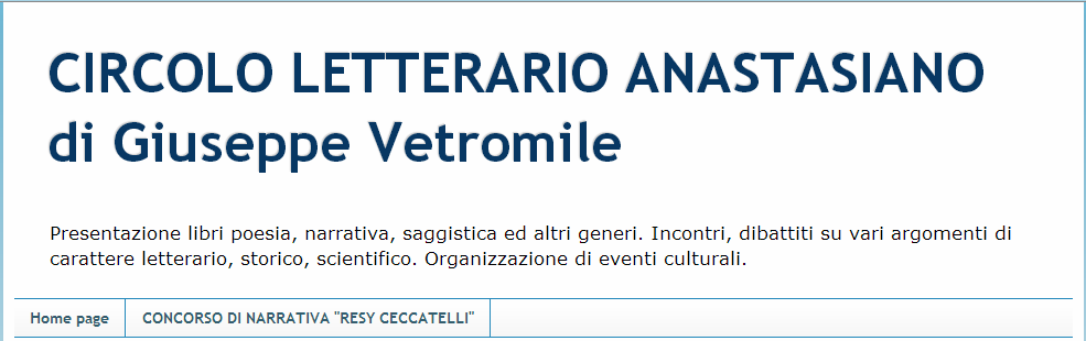 Circolo Letterario Anastasiano